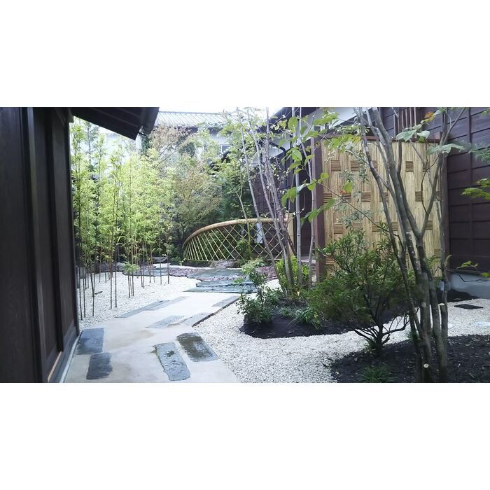 和風の庭